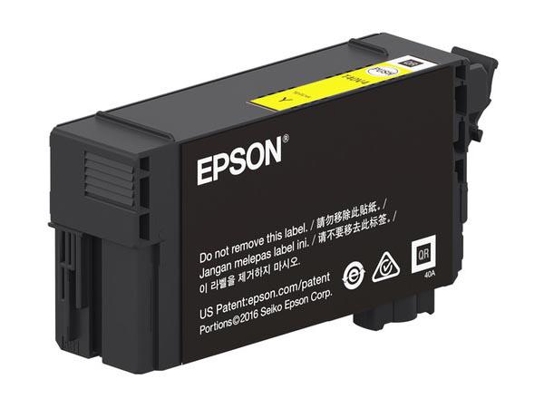 Epson T40V - yellow - original - ink cartridge