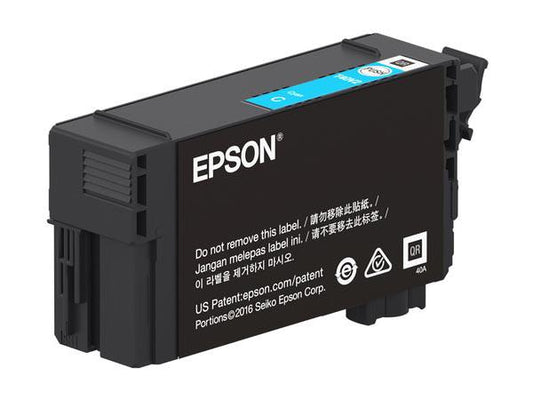 Epson T40V - cyan - original - ink cartridge